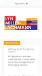 Mobile Screenshot of lynmillerlachmann.com